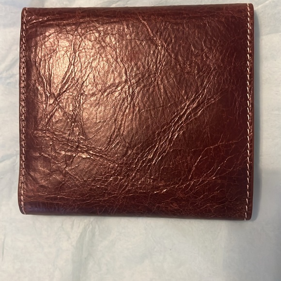 Borgasets Women Compact Wallet NWOT, RFID protection,leather, European style. - Picture 4 of 6